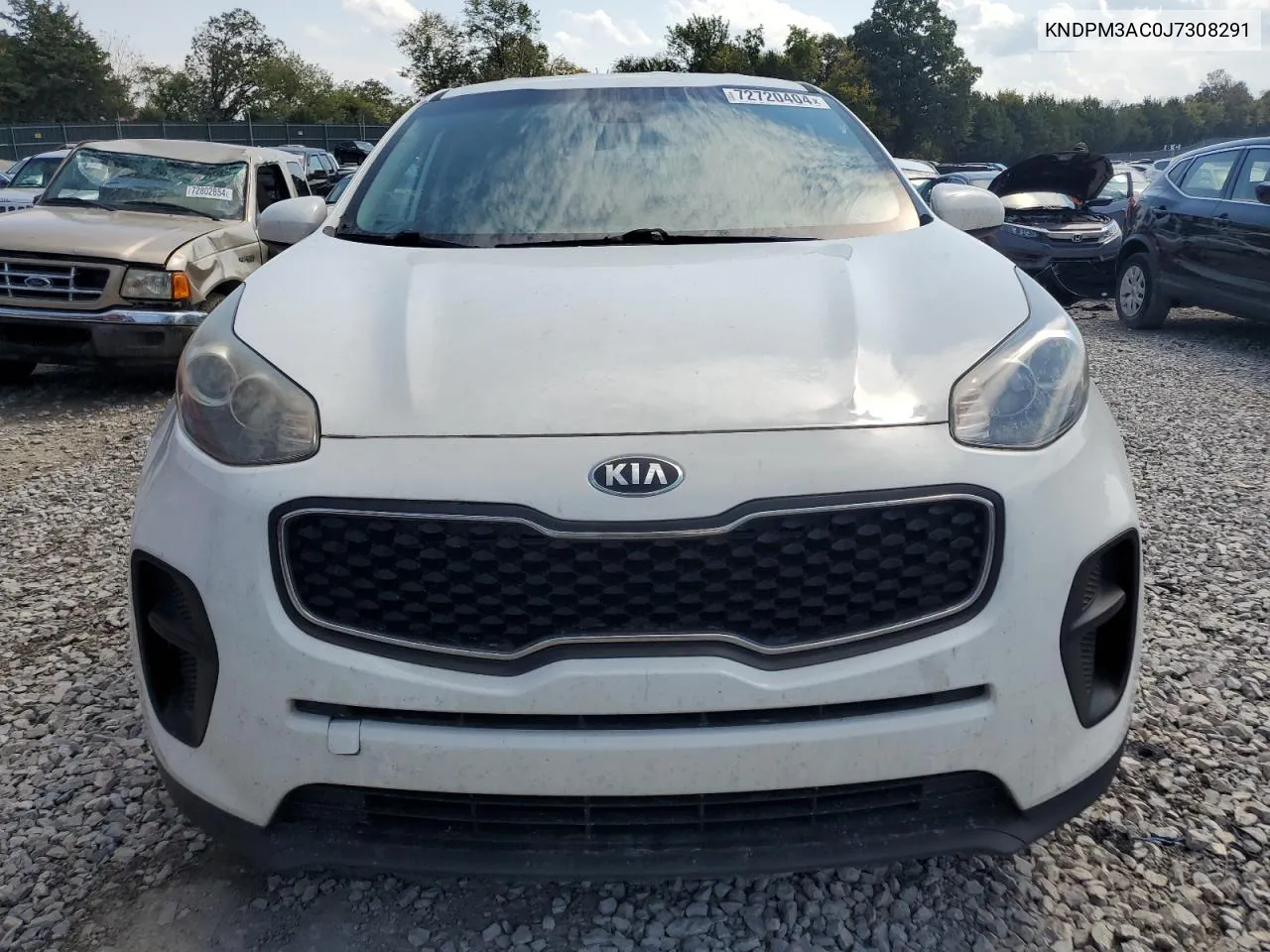 2018 Kia Sportage Lx VIN: KNDPM3AC0J7308291 Lot: 72720404