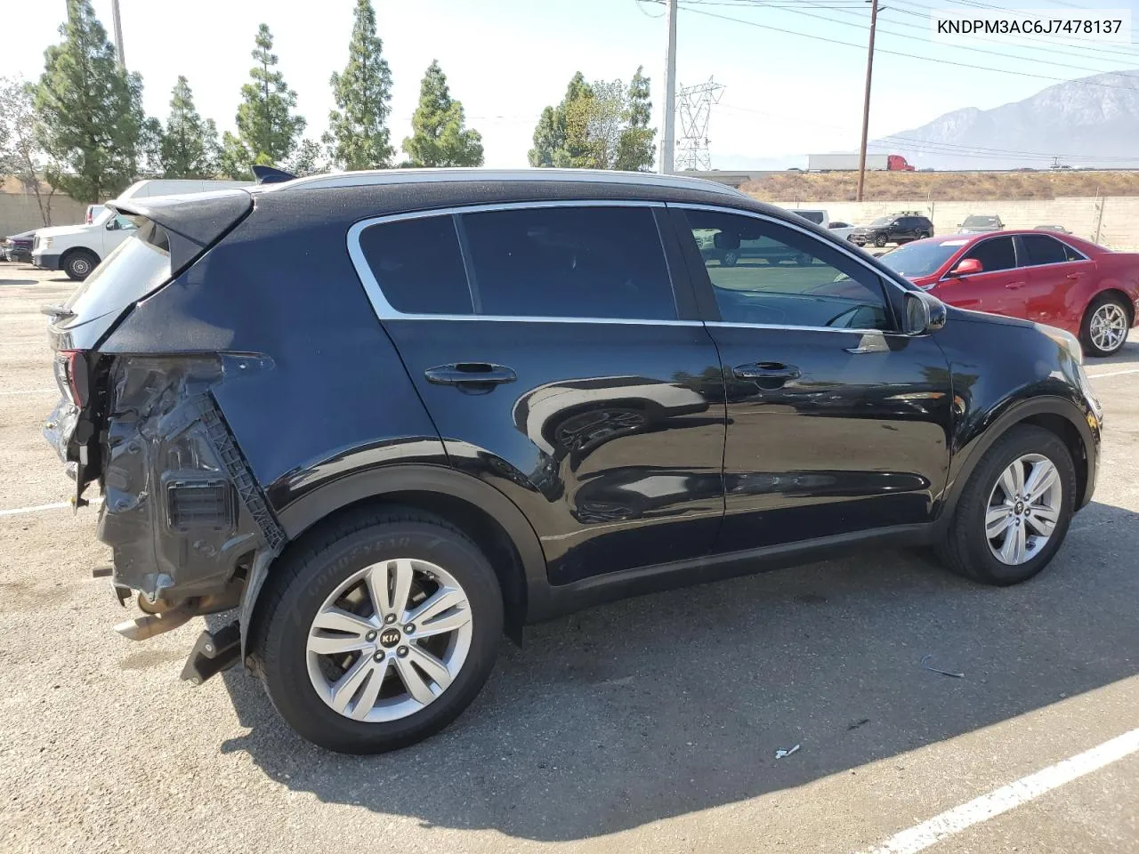 2018 Kia Sportage Lx VIN: KNDPM3AC6J7478137 Lot: 72720614