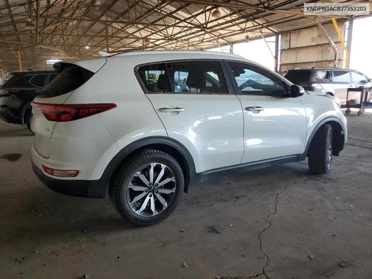 2018 Kia Sportage Ex VIN: KNDPN3AC8J7353203 Lot: 72838064