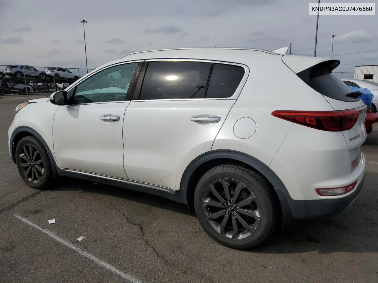 KNDPN3AC0J7476560 2018 Kia Sportage Ex