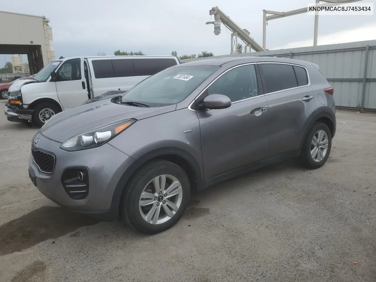 KNDPMCAC8J7453434 2018 Kia Sportage Lx