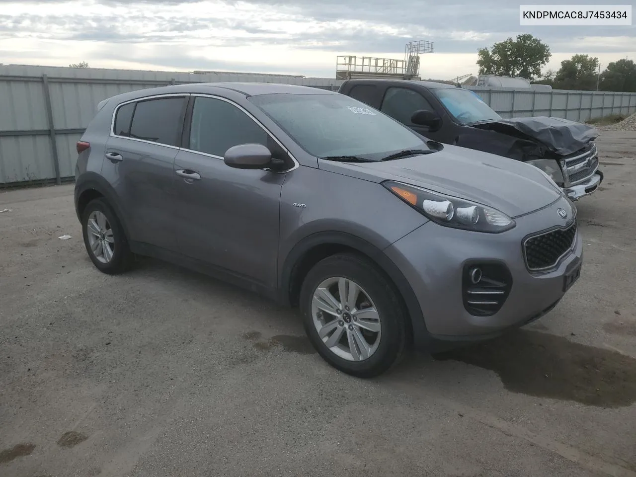 KNDPMCAC8J7453434 2018 Kia Sportage Lx