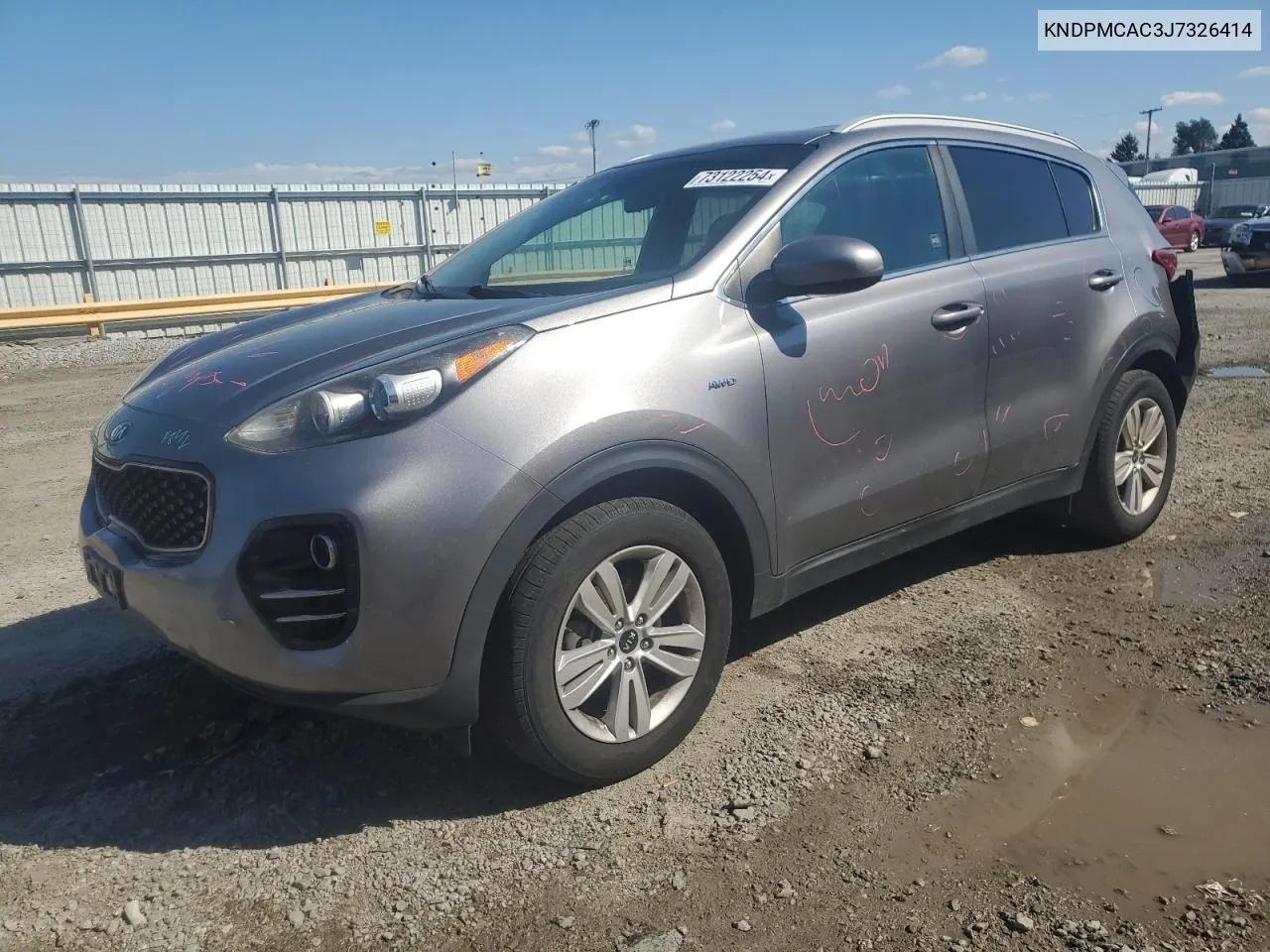 KNDPMCAC3J7326414 2018 Kia Sportage Lx