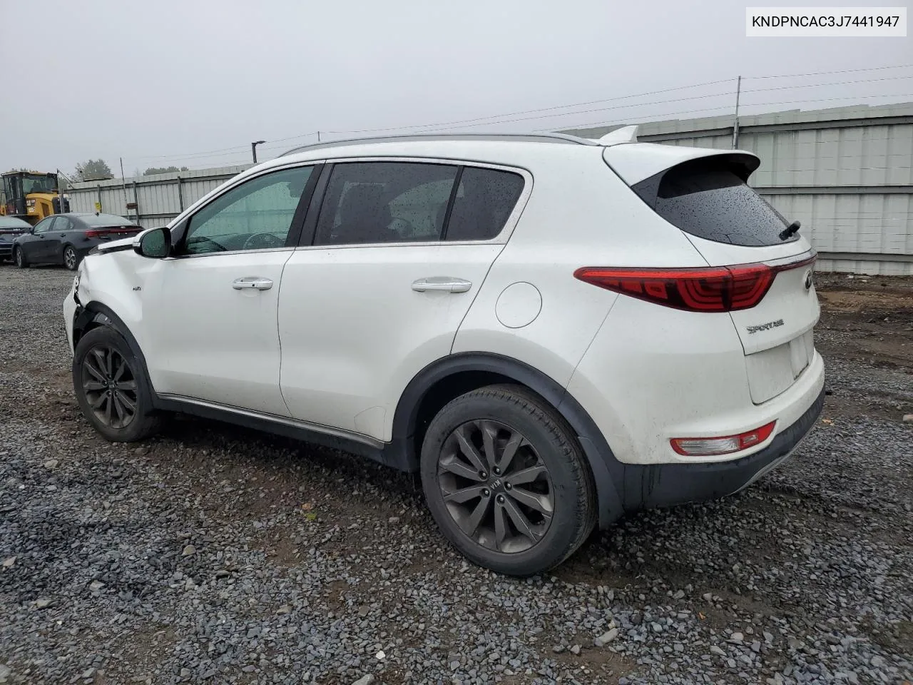 2018 Kia Sportage Ex VIN: KNDPNCAC3J7441947 Lot: 73158634