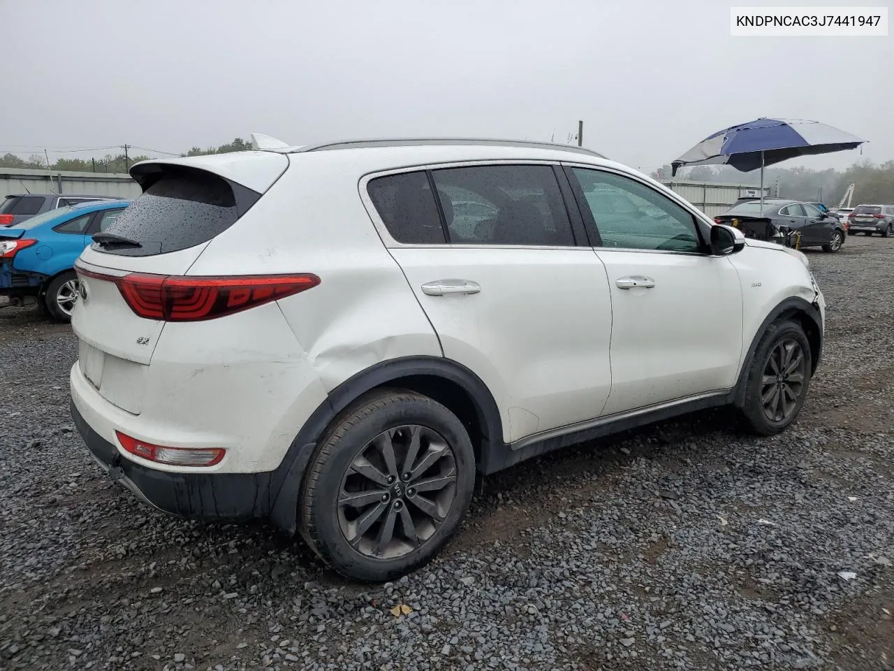 KNDPNCAC3J7441947 2018 Kia Sportage Ex