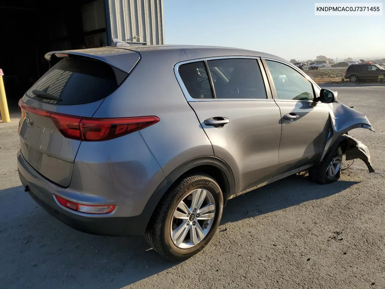 KNDPMCAC0J7371455 2018 Kia Sportage Lx