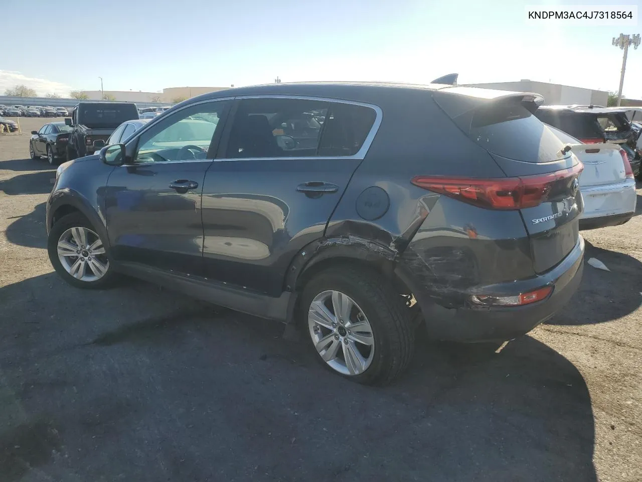 2018 Kia Sportage Lx VIN: KNDPM3AC4J7318564 Lot: 73394394