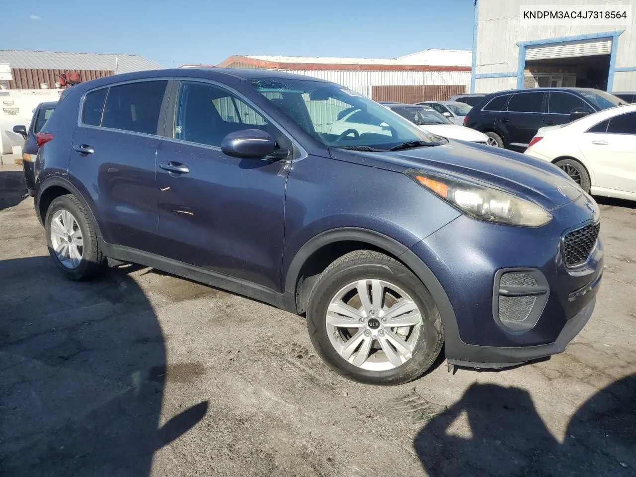 2018 Kia Sportage Lx VIN: KNDPM3AC4J7318564 Lot: 73394394