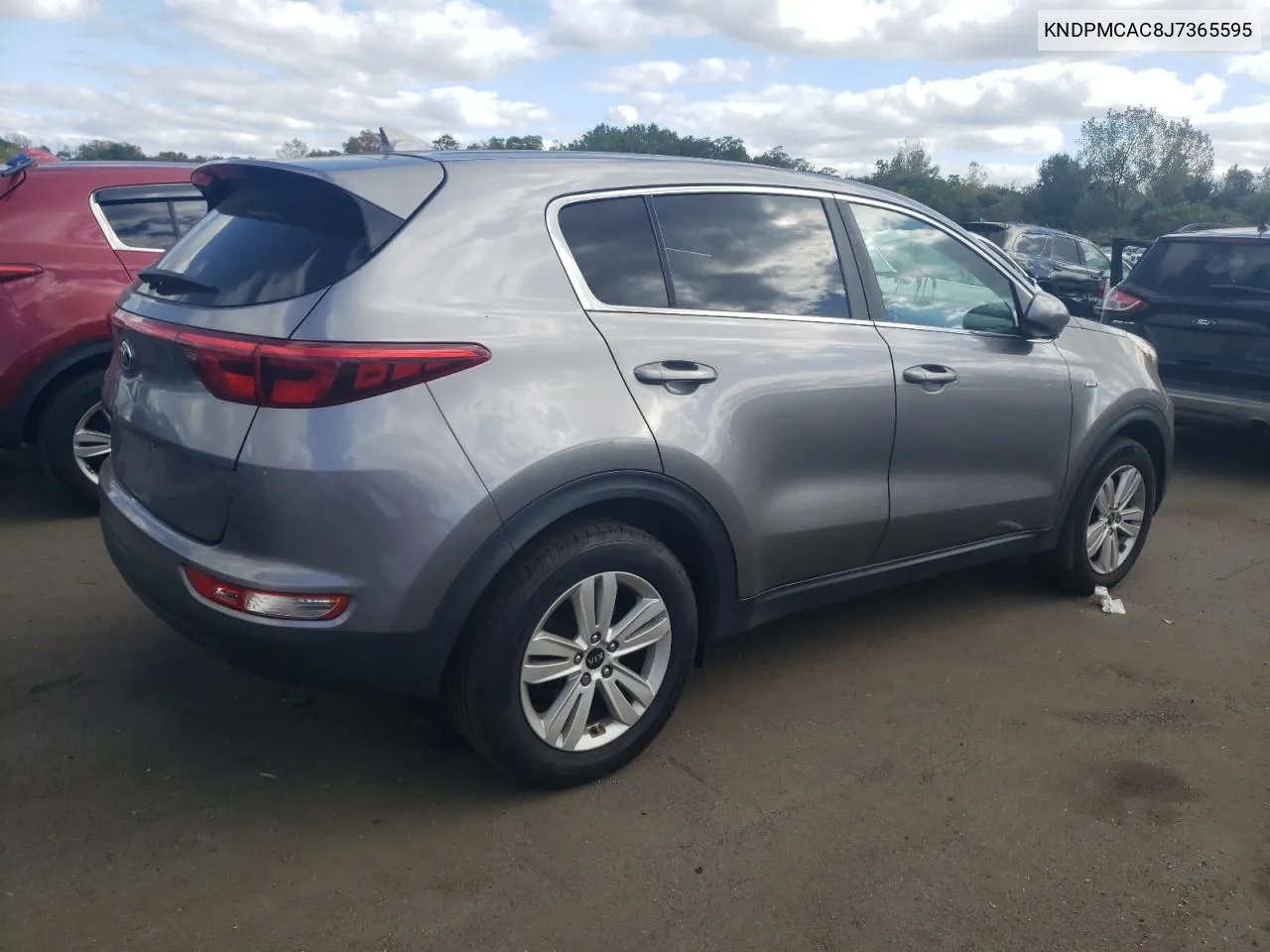 2018 Kia Sportage Lx VIN: KNDPMCAC8J7365595 Lot: 73520744