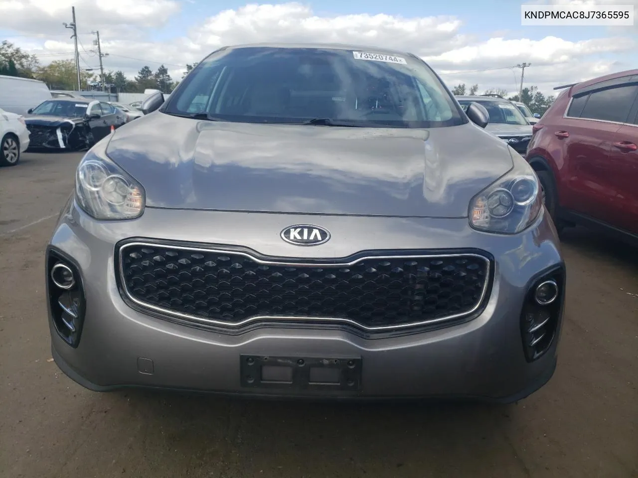 2018 Kia Sportage Lx VIN: KNDPMCAC8J7365595 Lot: 73520744