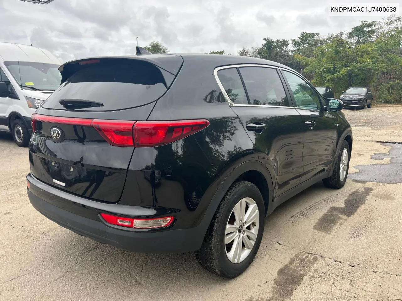 KNDPMCAC1J7400638 2018 Kia Sportage Lx