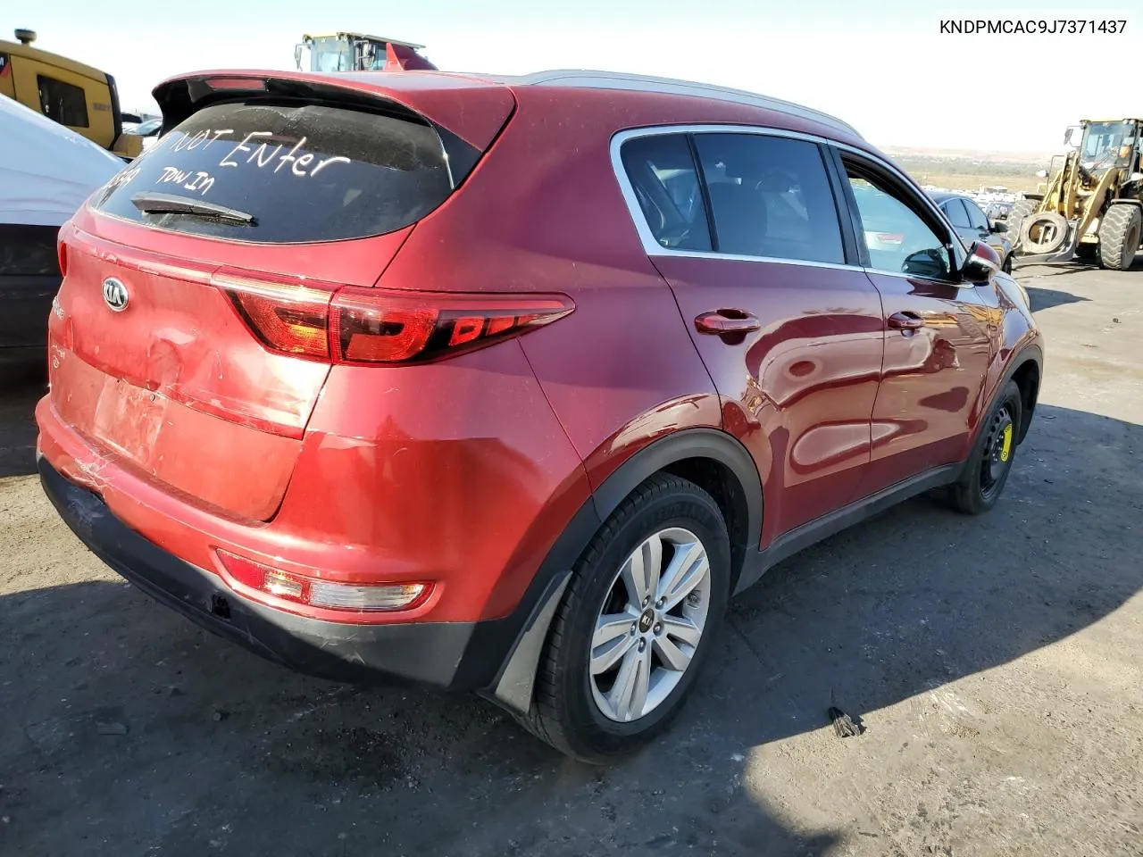 2018 Kia Sportage Lx VIN: KNDPMCAC9J7371437 Lot: 73581914