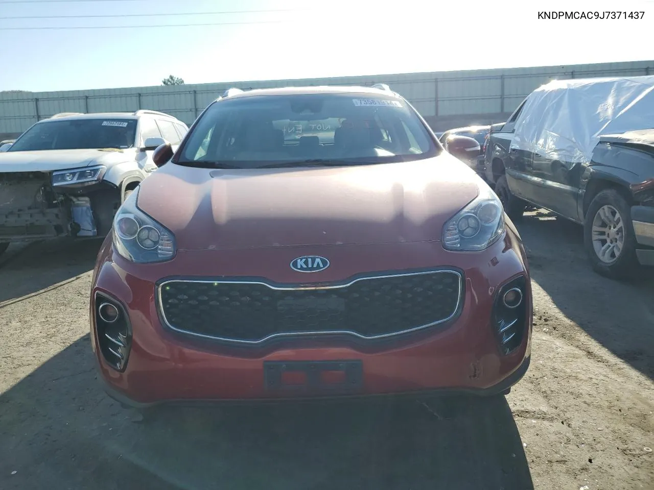 2018 Kia Sportage Lx VIN: KNDPMCAC9J7371437 Lot: 73581914