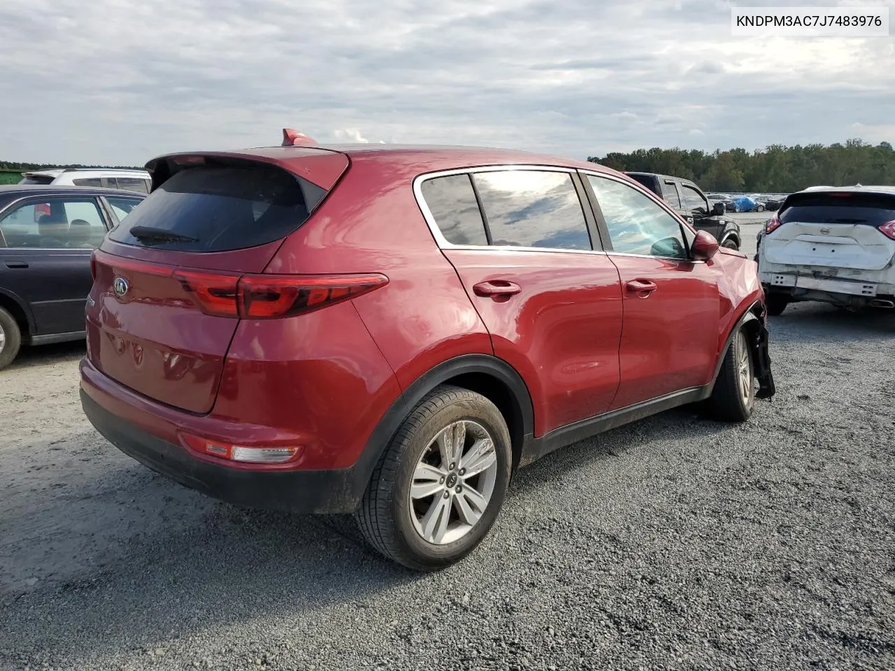 2018 Kia Sportage Lx VIN: KNDPM3AC7J7483976 Lot: 73589654