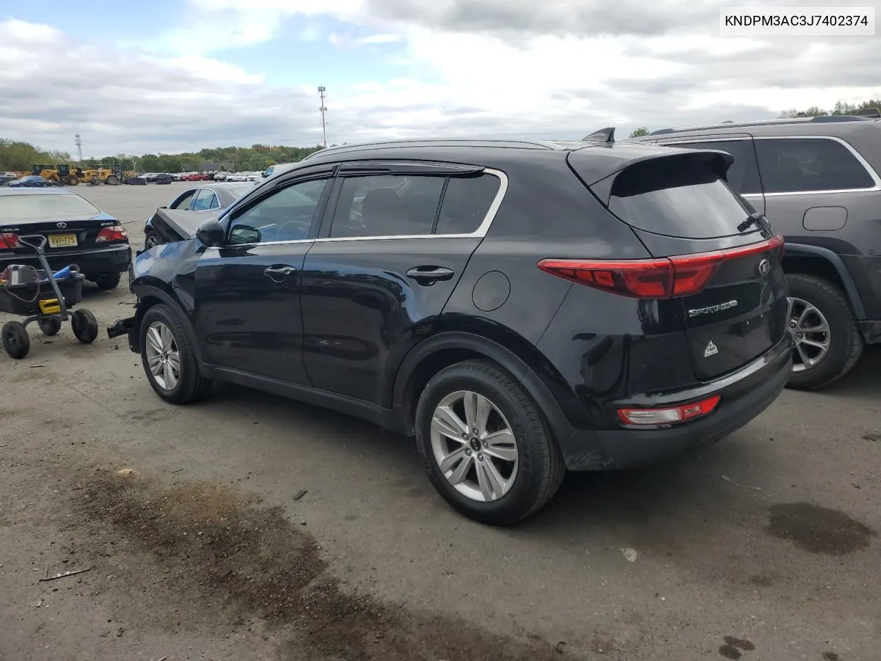 2018 Kia Sportage Lx VIN: KNDPM3AC3J7402374 Lot: 73694504