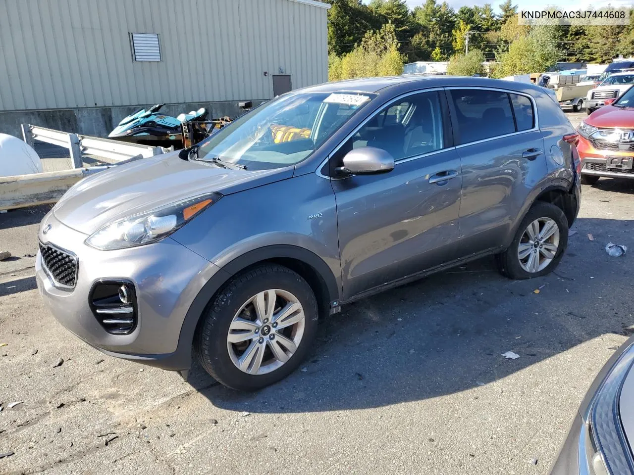 2018 Kia Sportage Lx VIN: KNDPMCAC3J7444608 Lot: 73792634