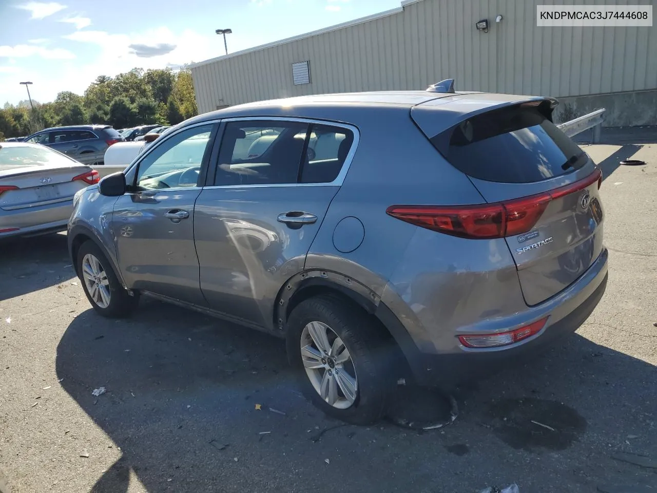 2018 Kia Sportage Lx VIN: KNDPMCAC3J7444608 Lot: 73792634