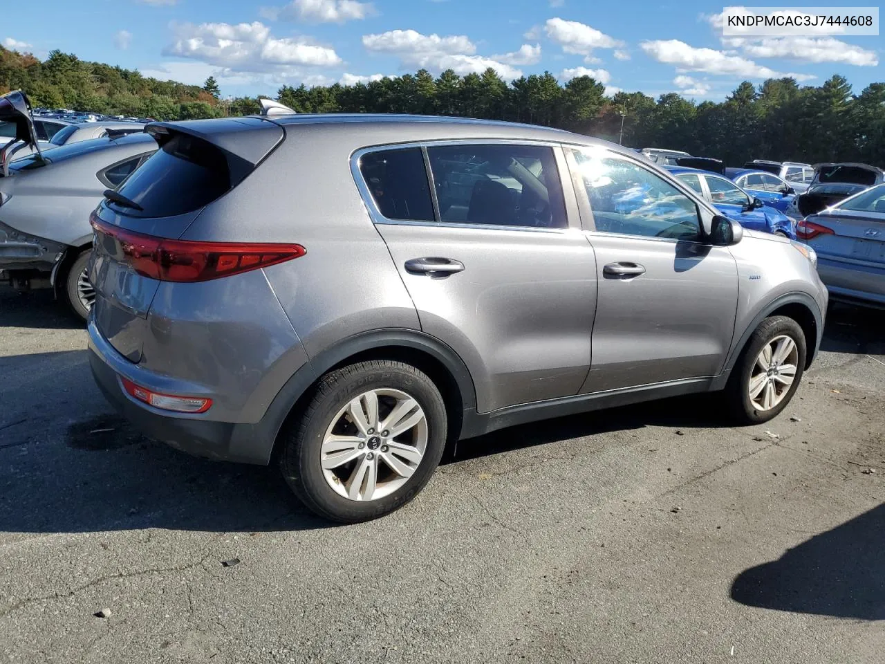 KNDPMCAC3J7444608 2018 Kia Sportage Lx