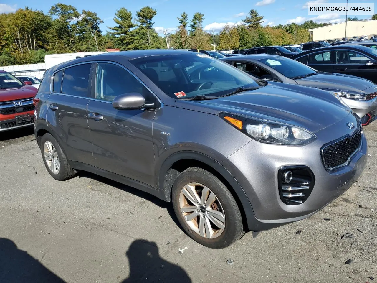 2018 Kia Sportage Lx VIN: KNDPMCAC3J7444608 Lot: 73792634