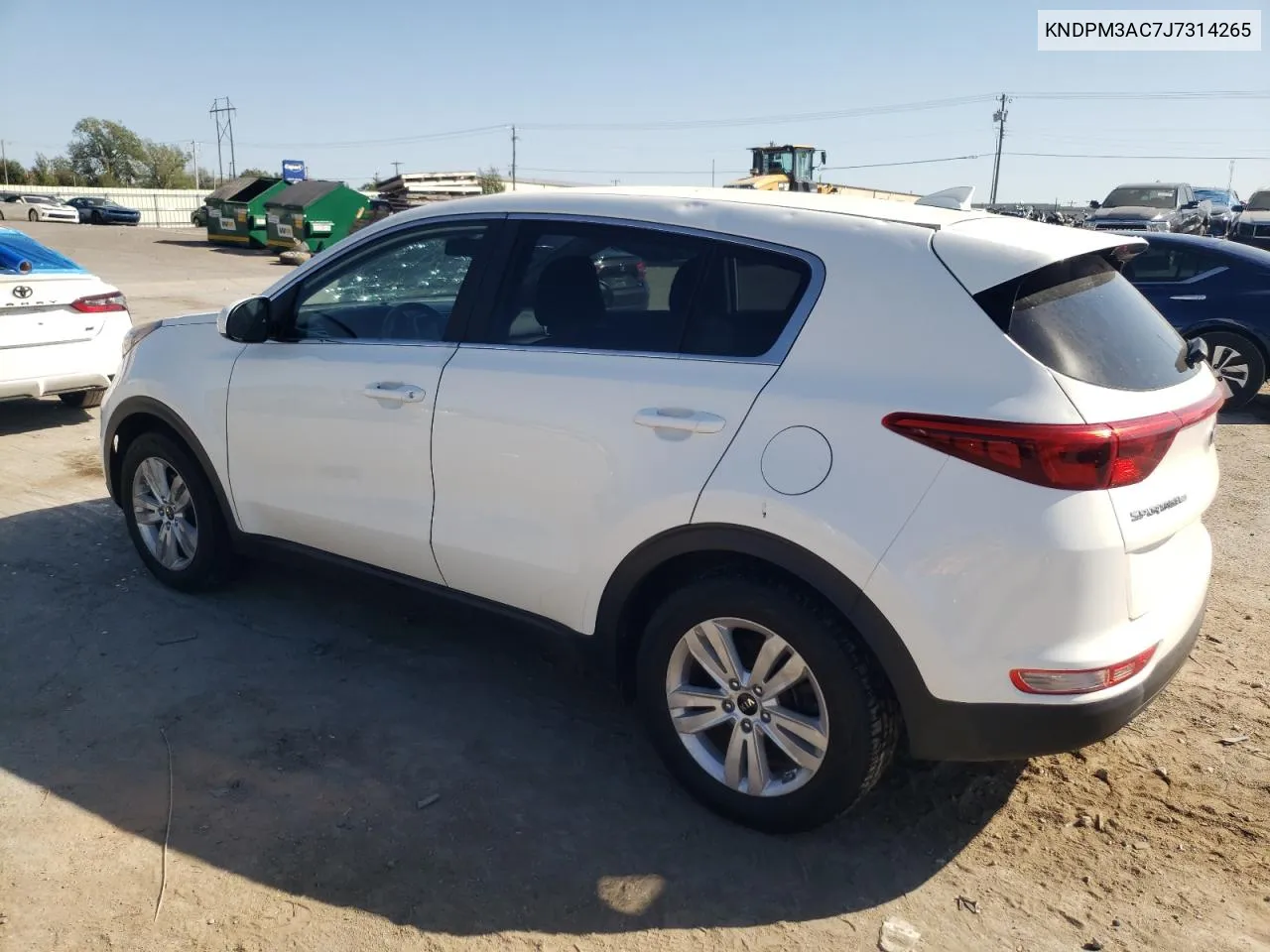 2018 Kia Sportage Lx VIN: KNDPM3AC7J7314265 Lot: 73850764