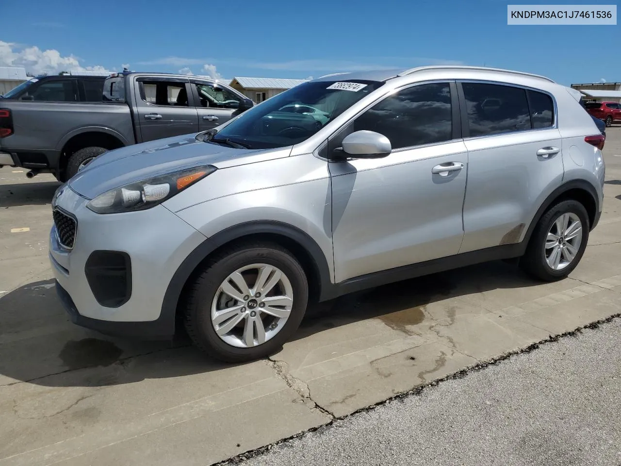 2018 Kia Sportage Lx VIN: KNDPM3AC1J7461536 Lot: 73882974