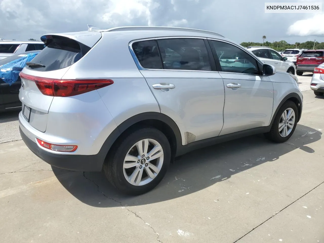 2018 Kia Sportage Lx VIN: KNDPM3AC1J7461536 Lot: 73882974