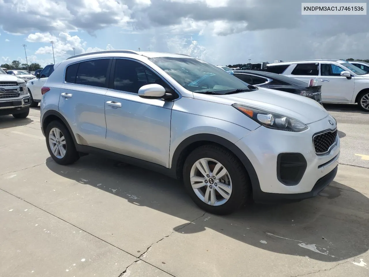 2018 Kia Sportage Lx VIN: KNDPM3AC1J7461536 Lot: 73882974