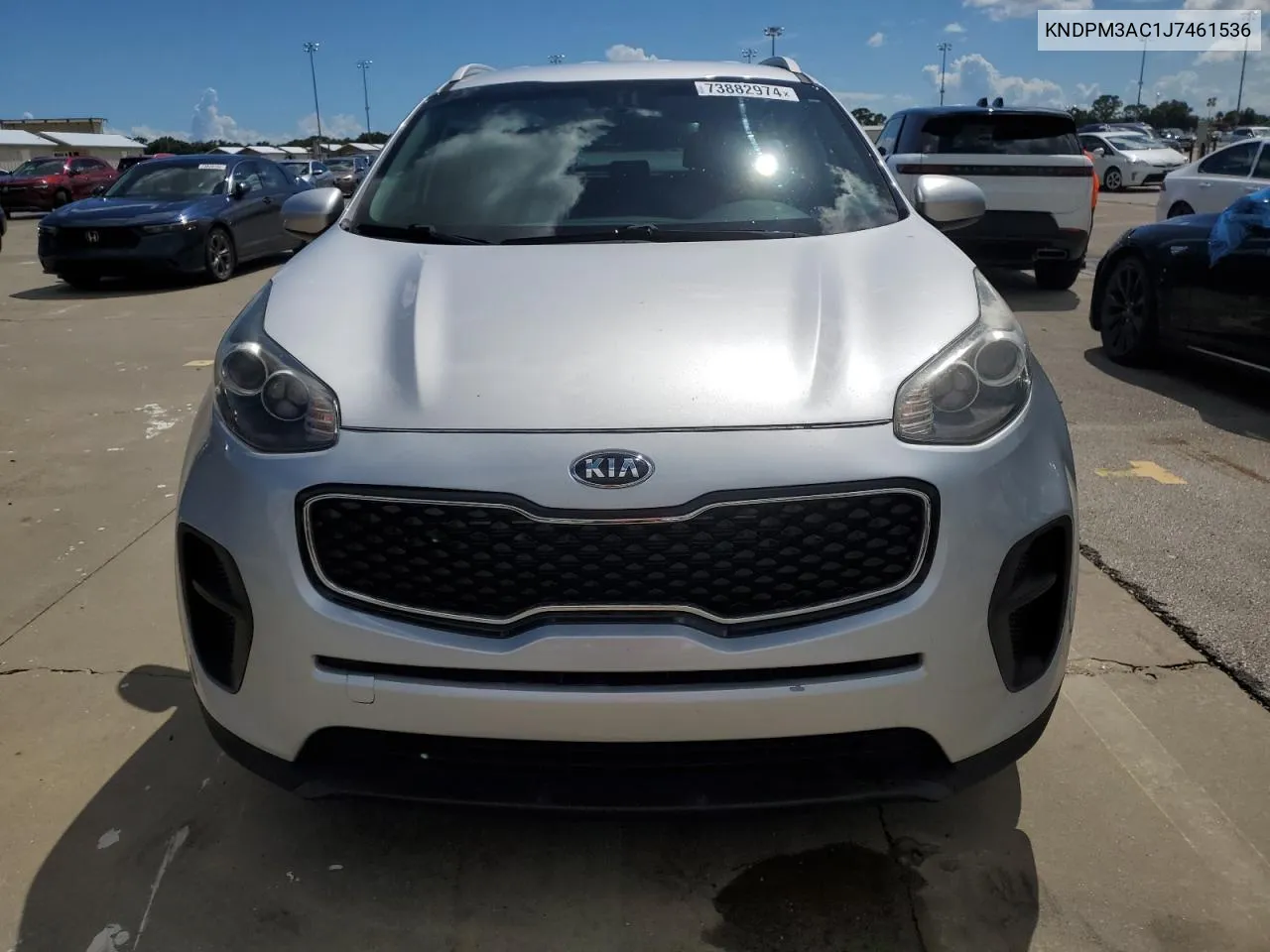 2018 Kia Sportage Lx VIN: KNDPM3AC1J7461536 Lot: 73882974