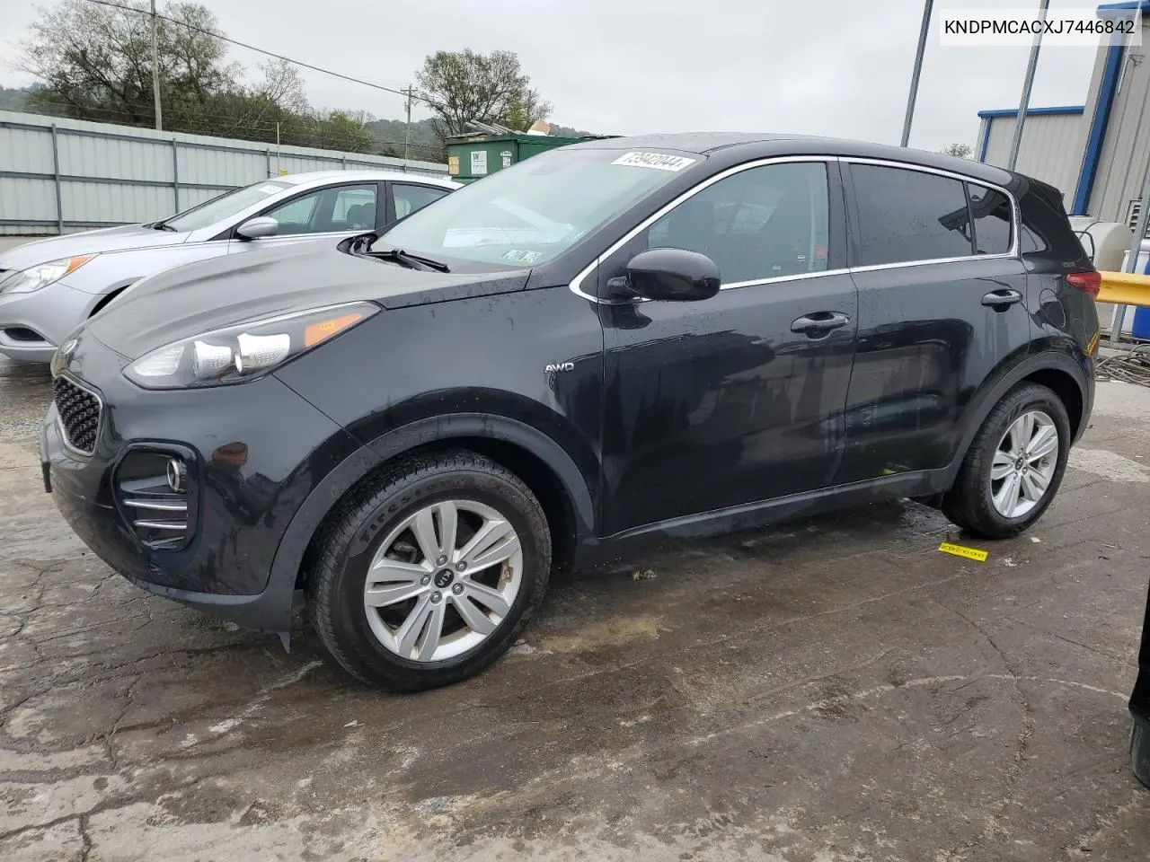 2018 Kia Sportage Lx VIN: KNDPMCACXJ7446842 Lot: 73942044