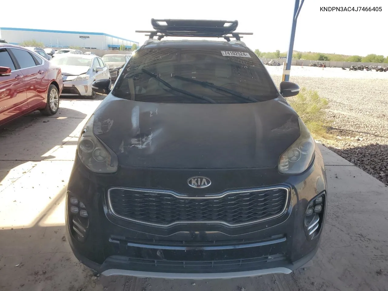 2018 Kia Sportage Ex VIN: KNDPN3AC4J7466405 Lot: 74102524