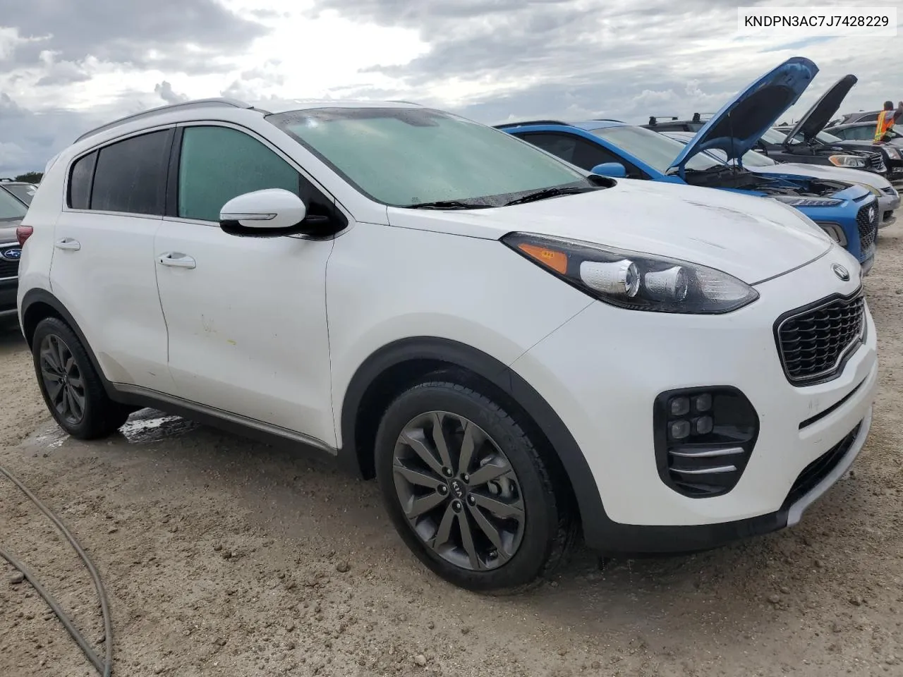 2018 Kia Sportage Ex VIN: KNDPN3AC7J7428229 Lot: 74132234