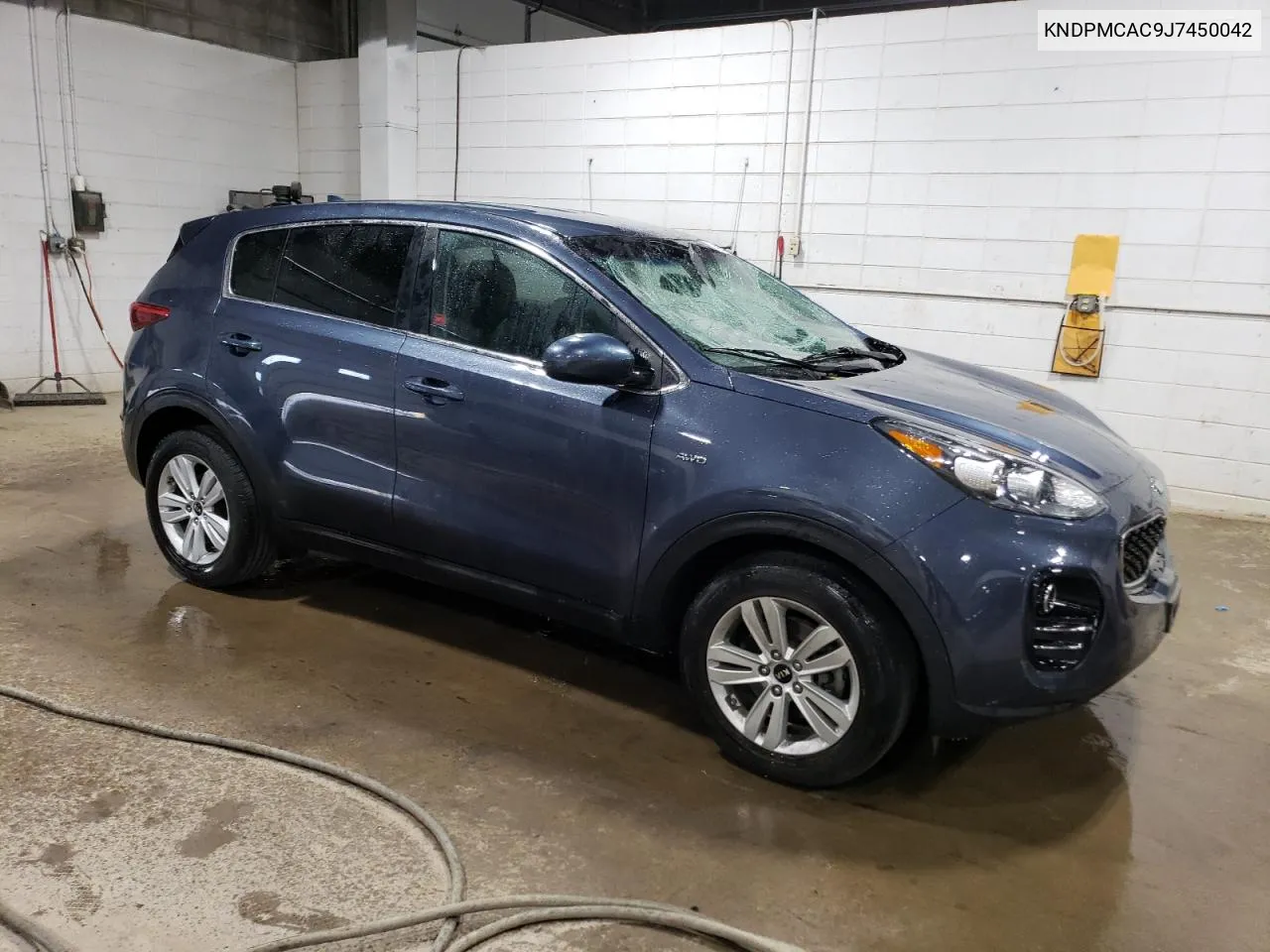 2018 Kia Sportage Lx VIN: KNDPMCAC9J7450042 Lot: 74283084