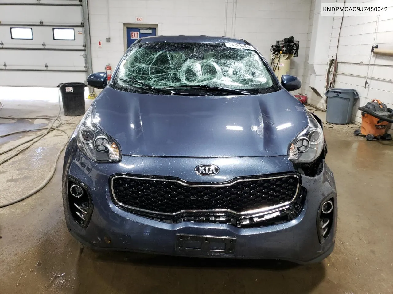 2018 Kia Sportage Lx VIN: KNDPMCAC9J7450042 Lot: 74283084