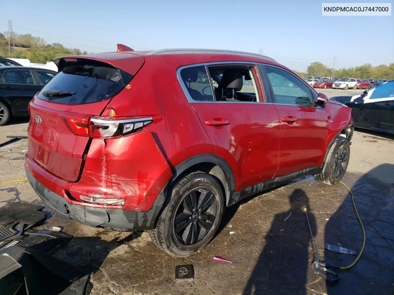 KNDPMCAC0J7447000 2018 Kia Sportage Lx