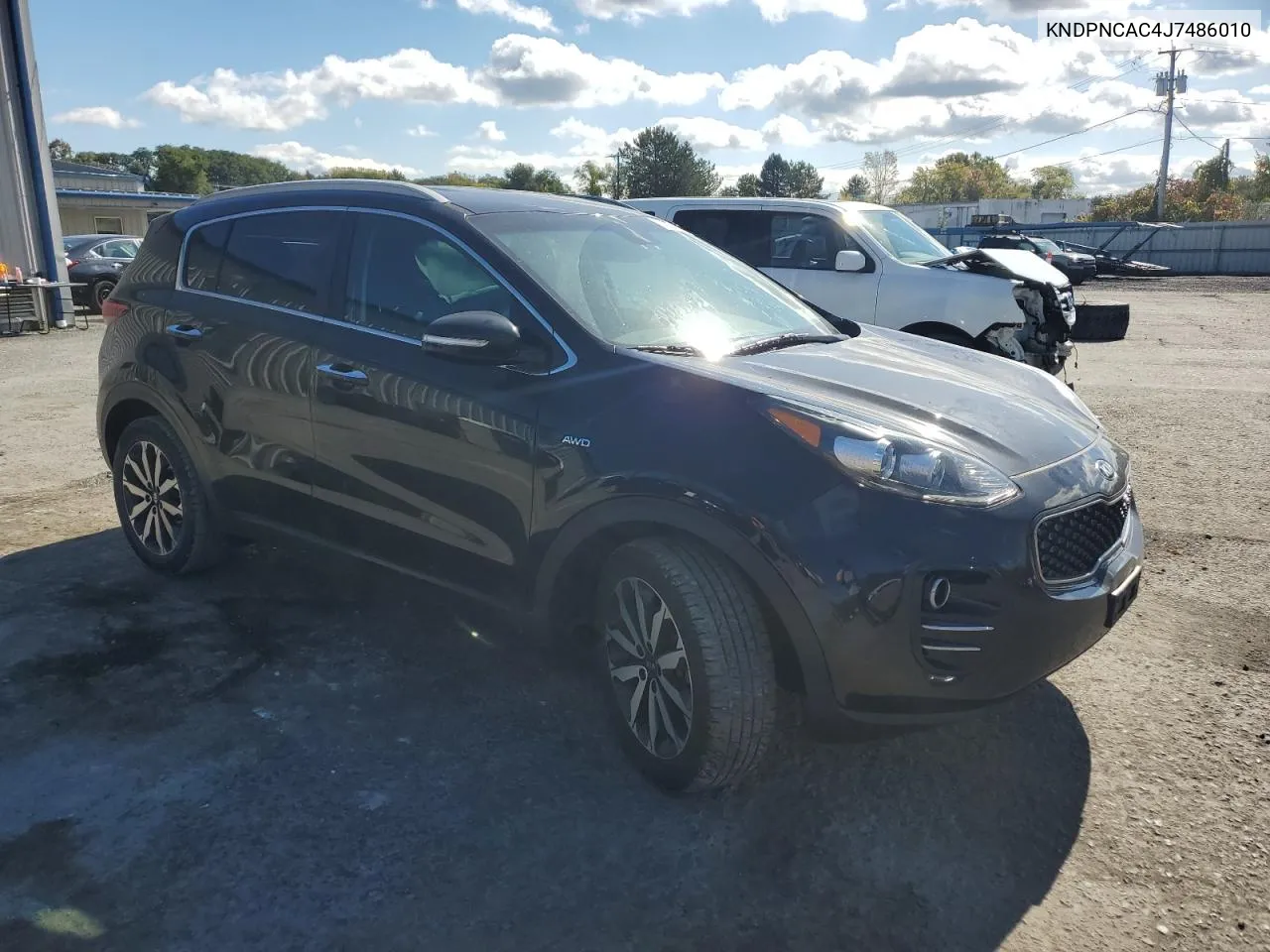 KNDPNCAC4J7486010 2018 Kia Sportage Ex