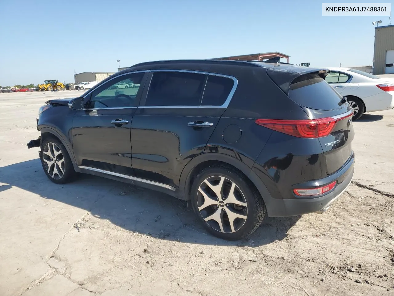 2018 Kia Sportage Sx VIN: KNDPR3A61J7488361 Lot: 74358014