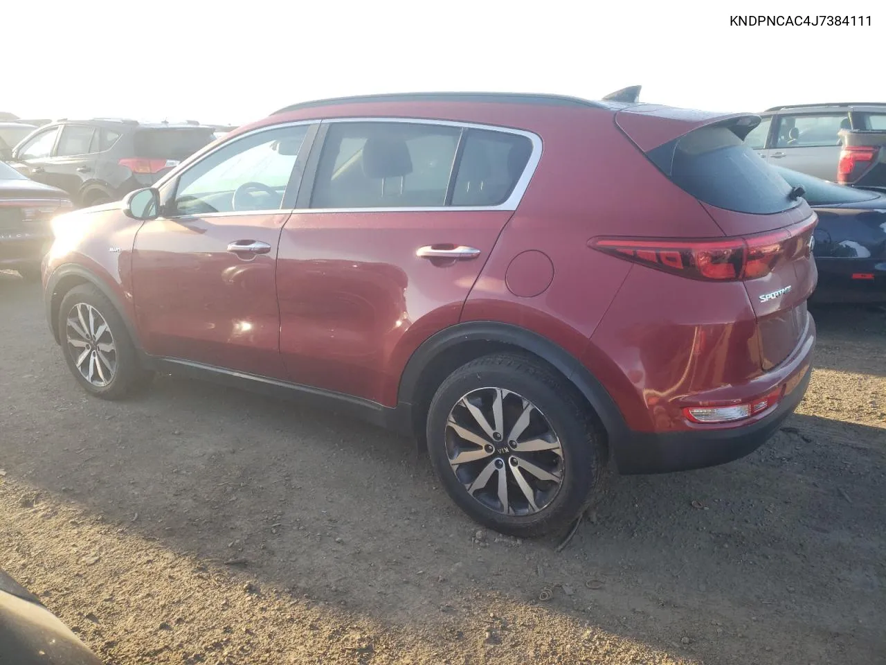 2018 Kia Sportage Ex VIN: KNDPNCAC4J7384111 Lot: 74626954