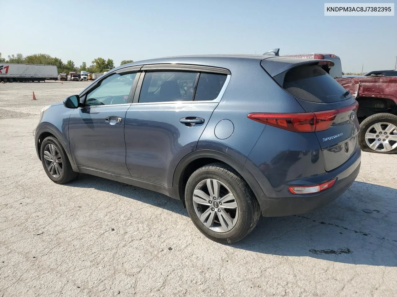 2018 Kia Sportage Lx VIN: KNDPM3AC8J7382395 Lot: 74741634