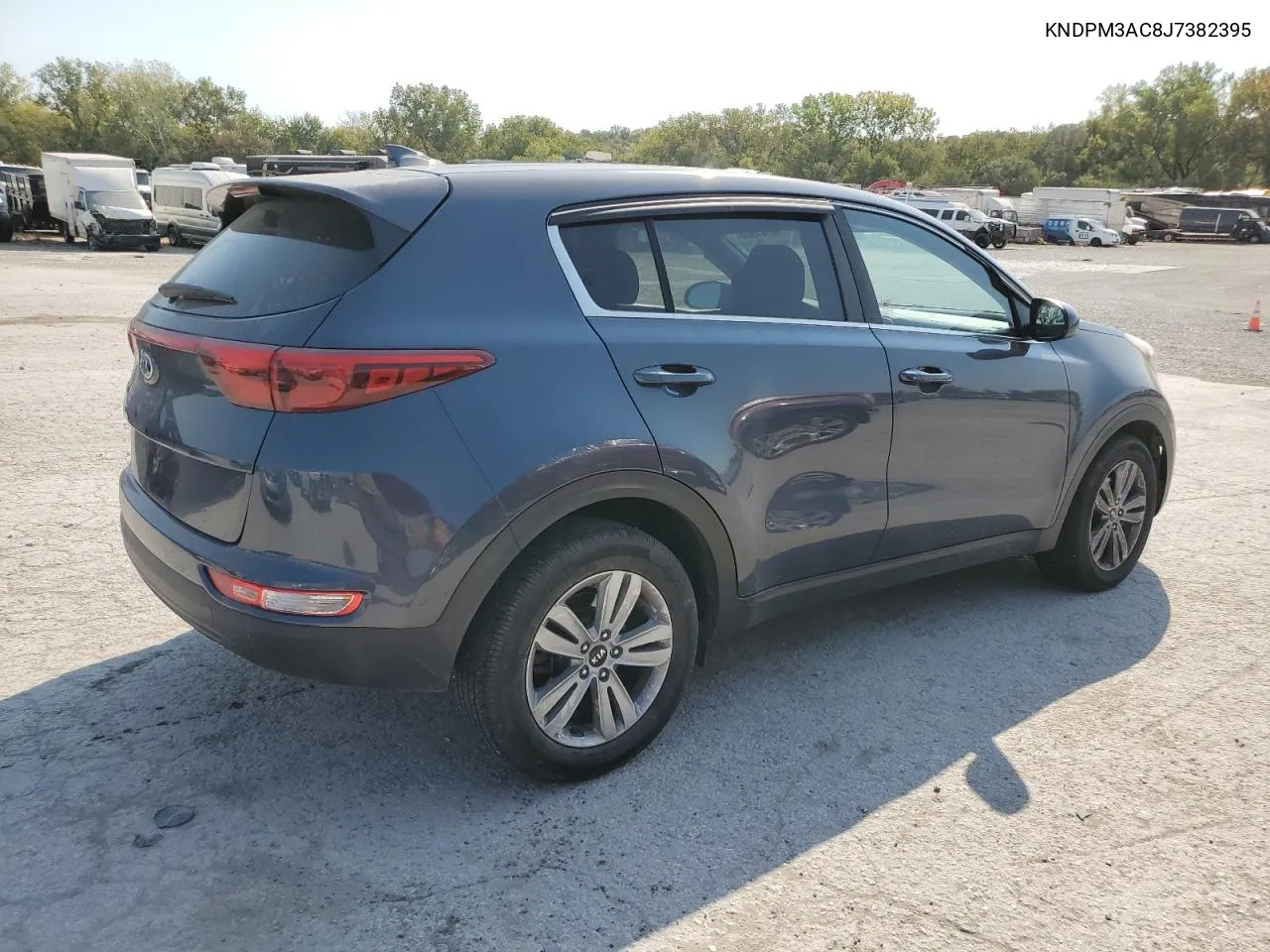 2018 Kia Sportage Lx VIN: KNDPM3AC8J7382395 Lot: 74741634