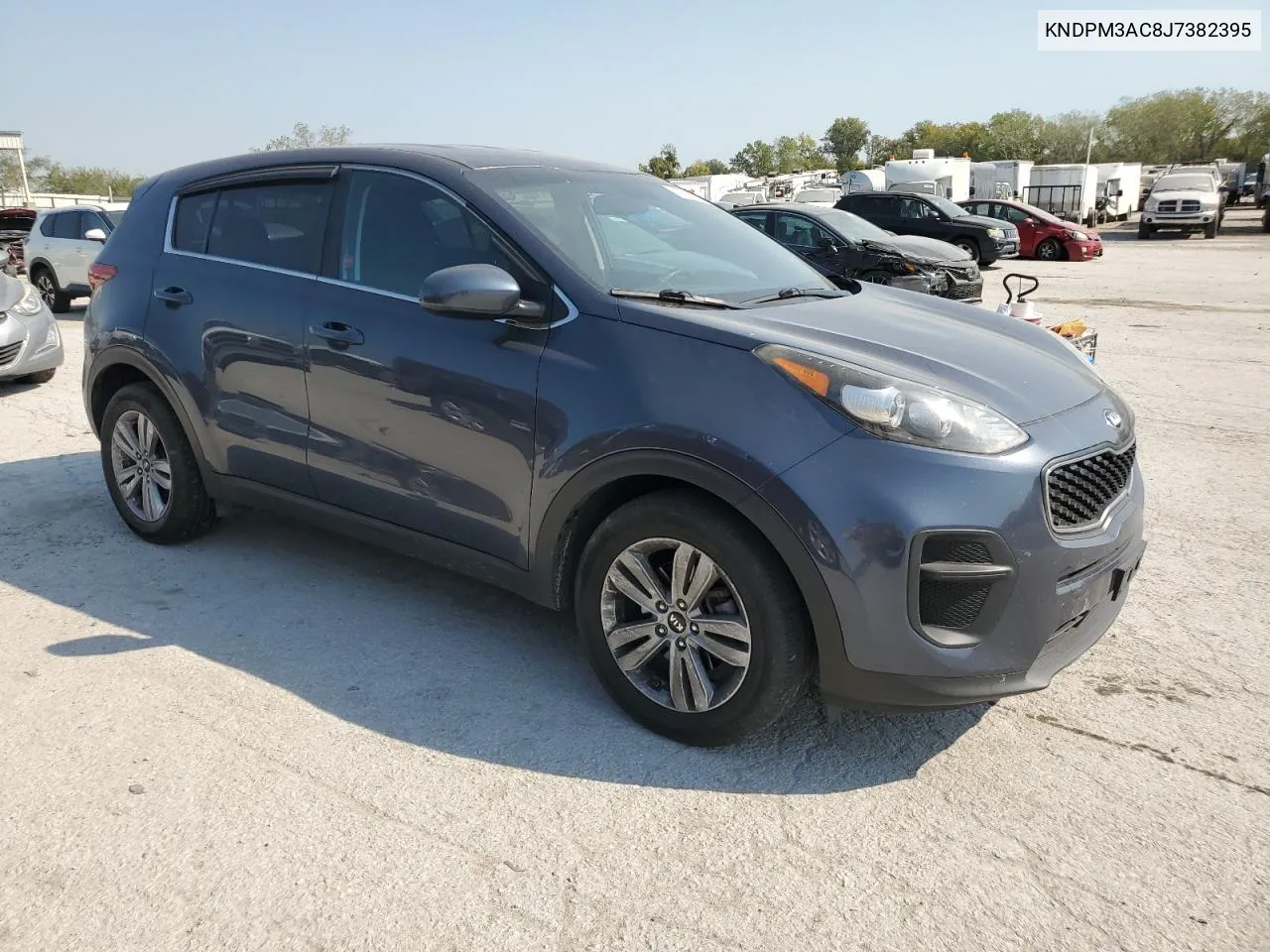 2018 Kia Sportage Lx VIN: KNDPM3AC8J7382395 Lot: 74741634