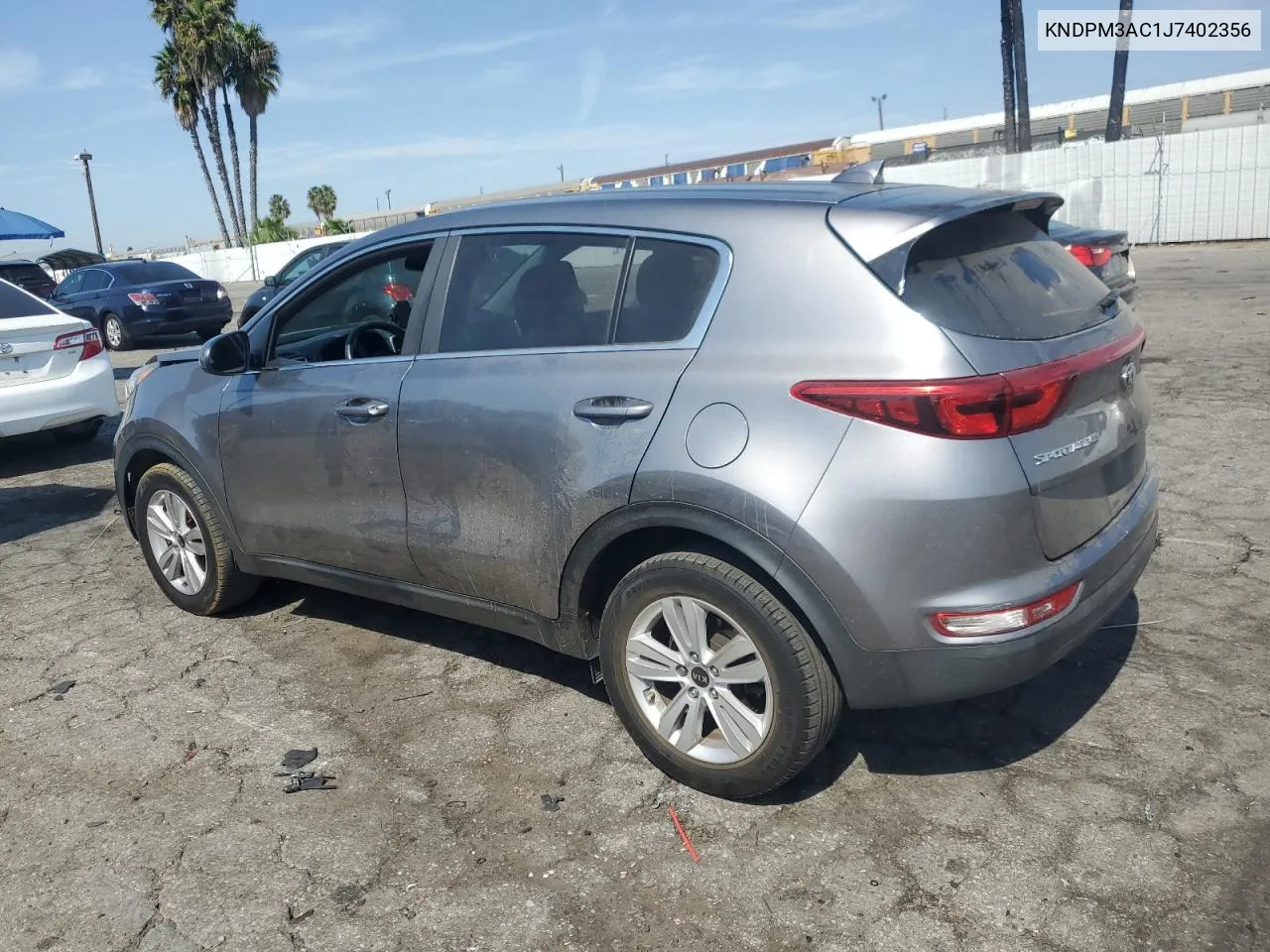 2018 Kia Sportage Lx VIN: KNDPM3AC1J7402356 Lot: 74808444