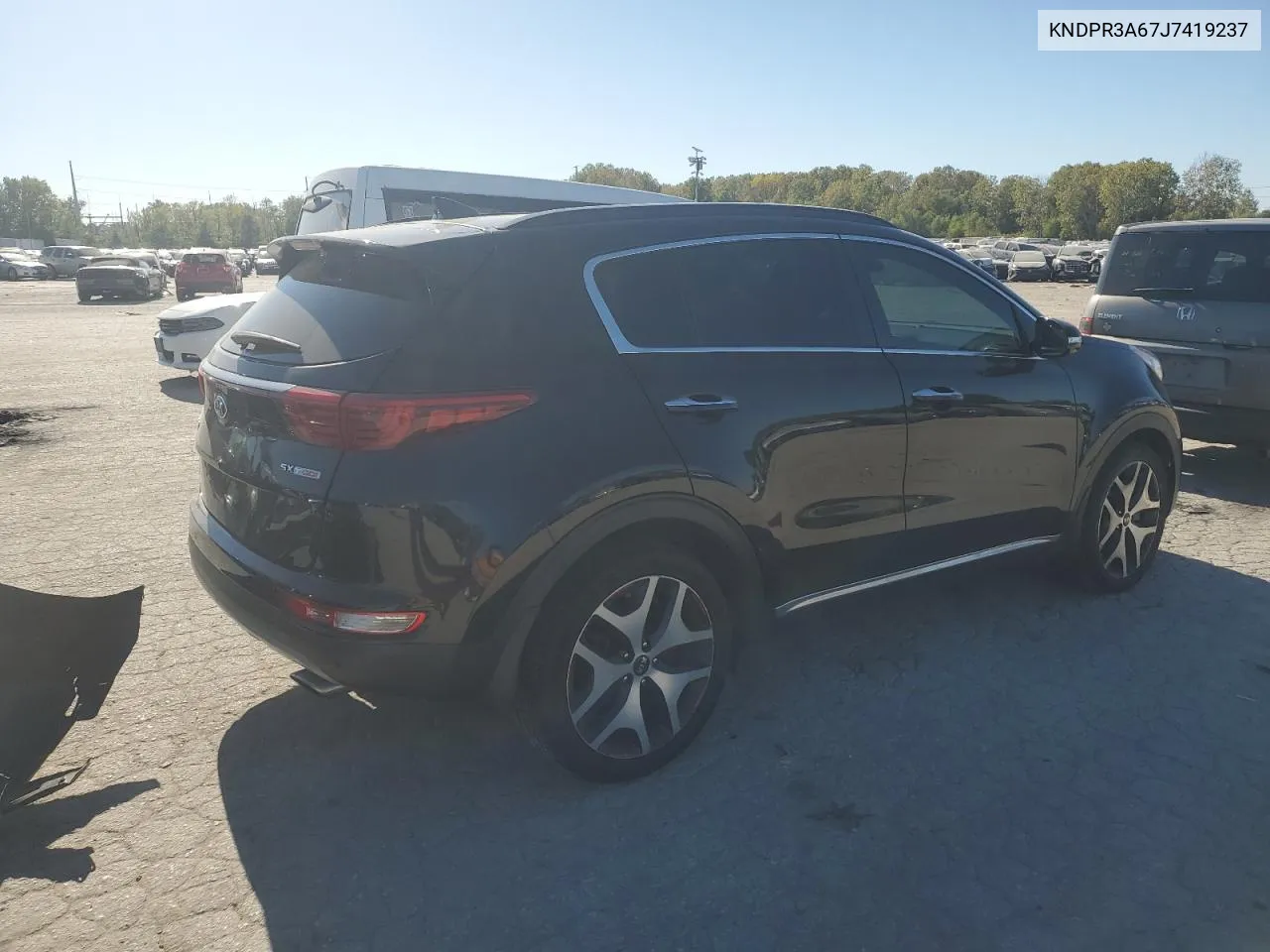 2018 Kia Sportage Sx VIN: KNDPR3A67J7419237 Lot: 74854324