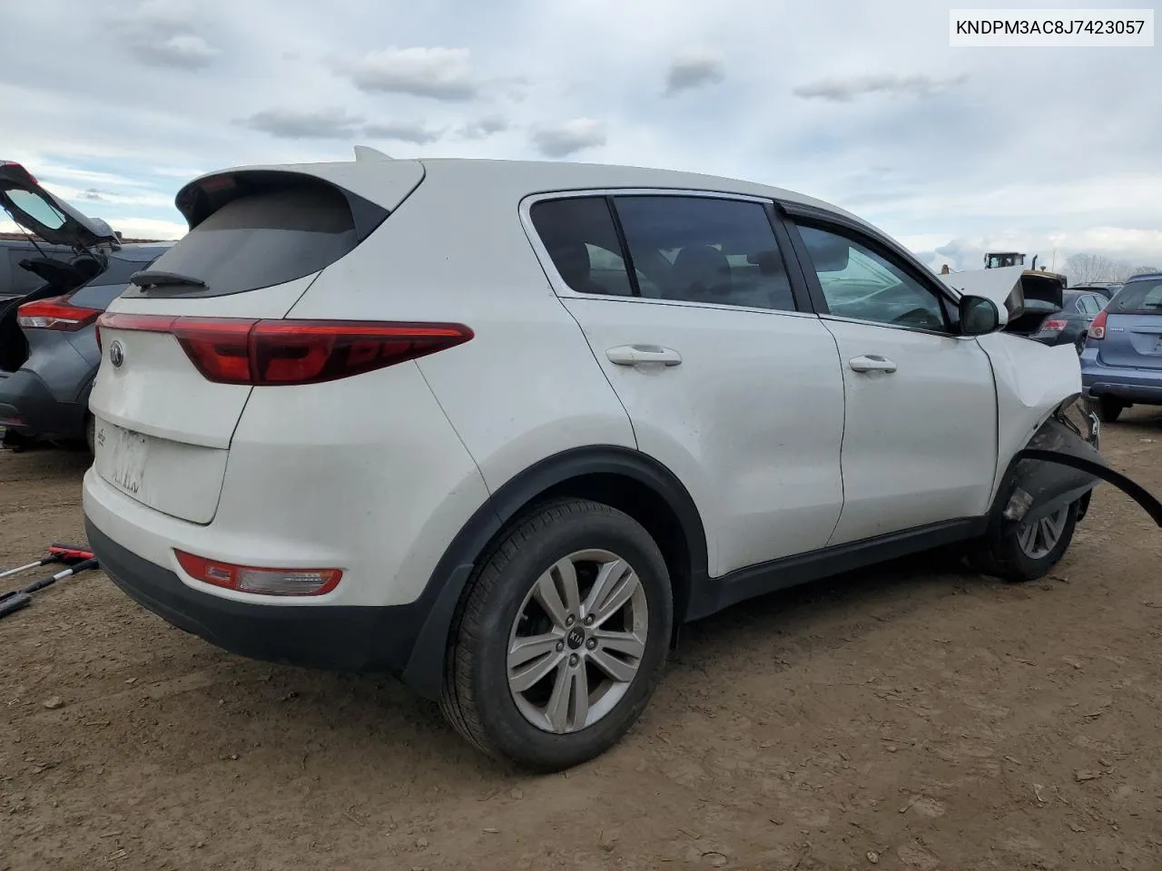 2018 Kia Sportage Lx VIN: KNDPM3AC8J7423057 Lot: 75548814