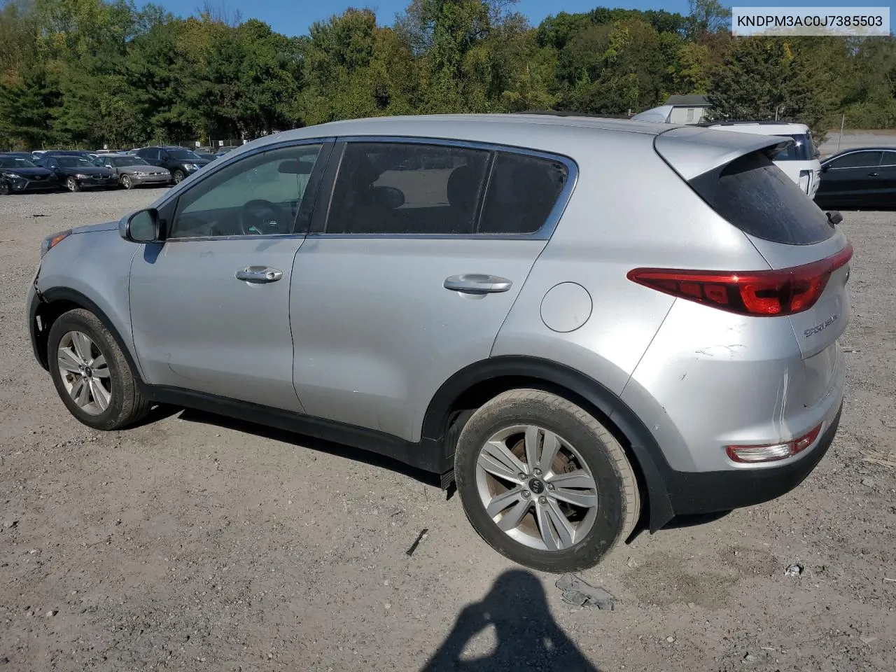 2018 Kia Sportage Lx VIN: KNDPM3AC0J7385503 Lot: 75672754