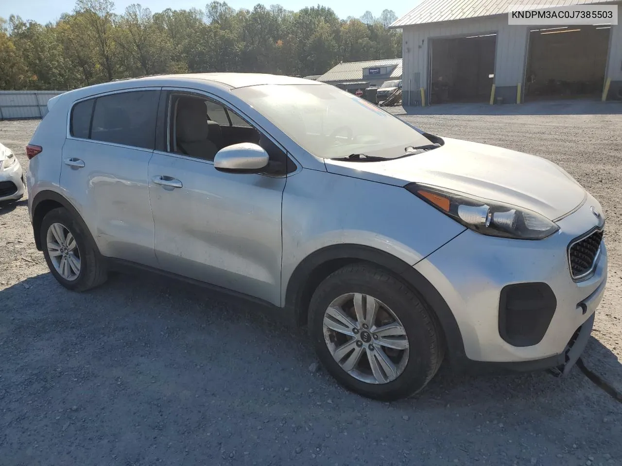 2018 Kia Sportage Lx VIN: KNDPM3AC0J7385503 Lot: 75672754