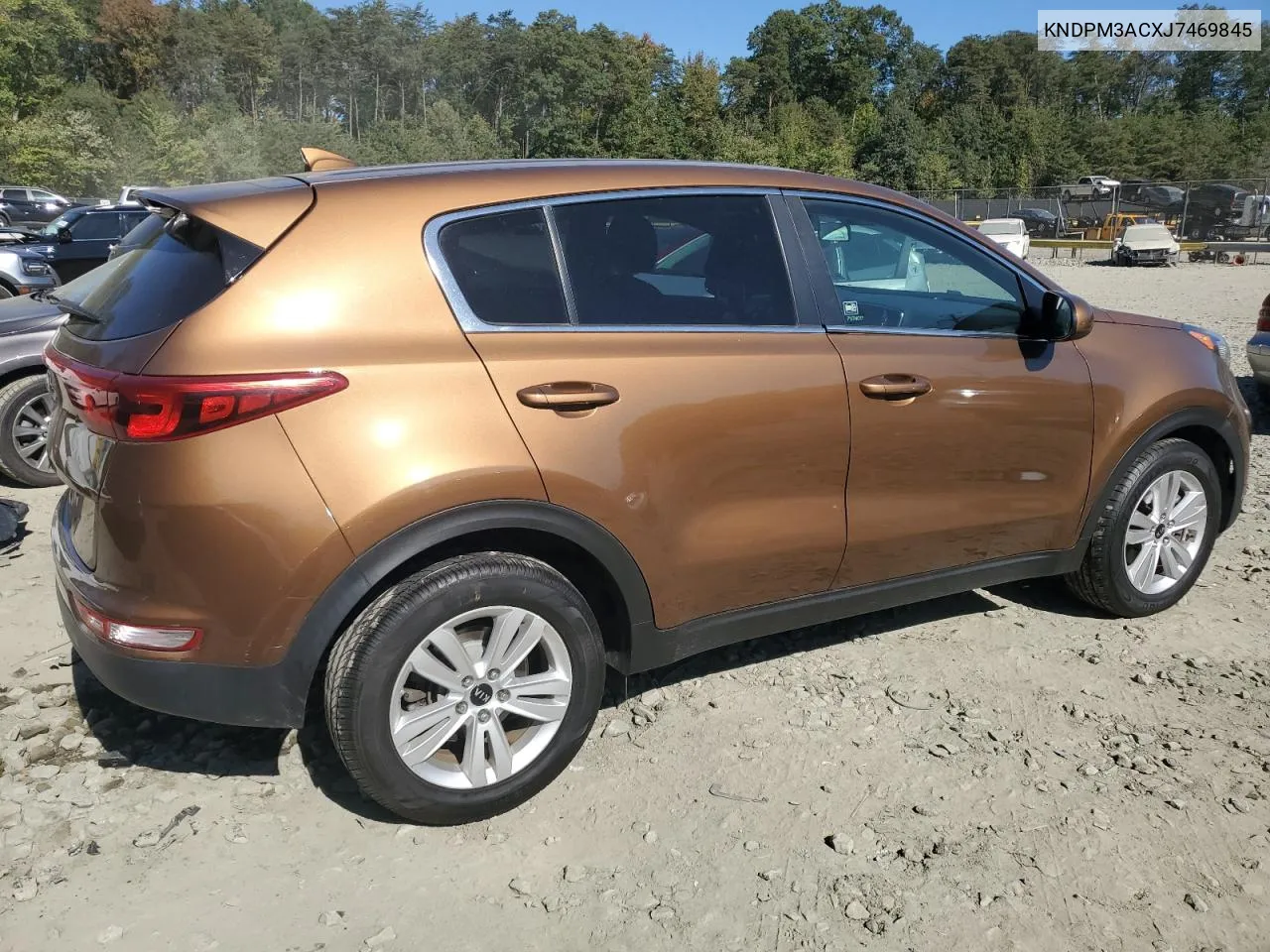 2018 Kia Sportage Lx VIN: KNDPM3ACXJ7469845 Lot: 75820794