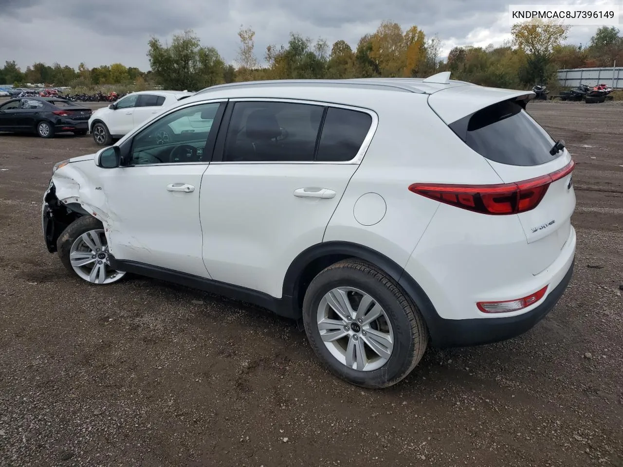 2018 Kia Sportage Lx VIN: KNDPMCAC8J7396149 Lot: 75837714