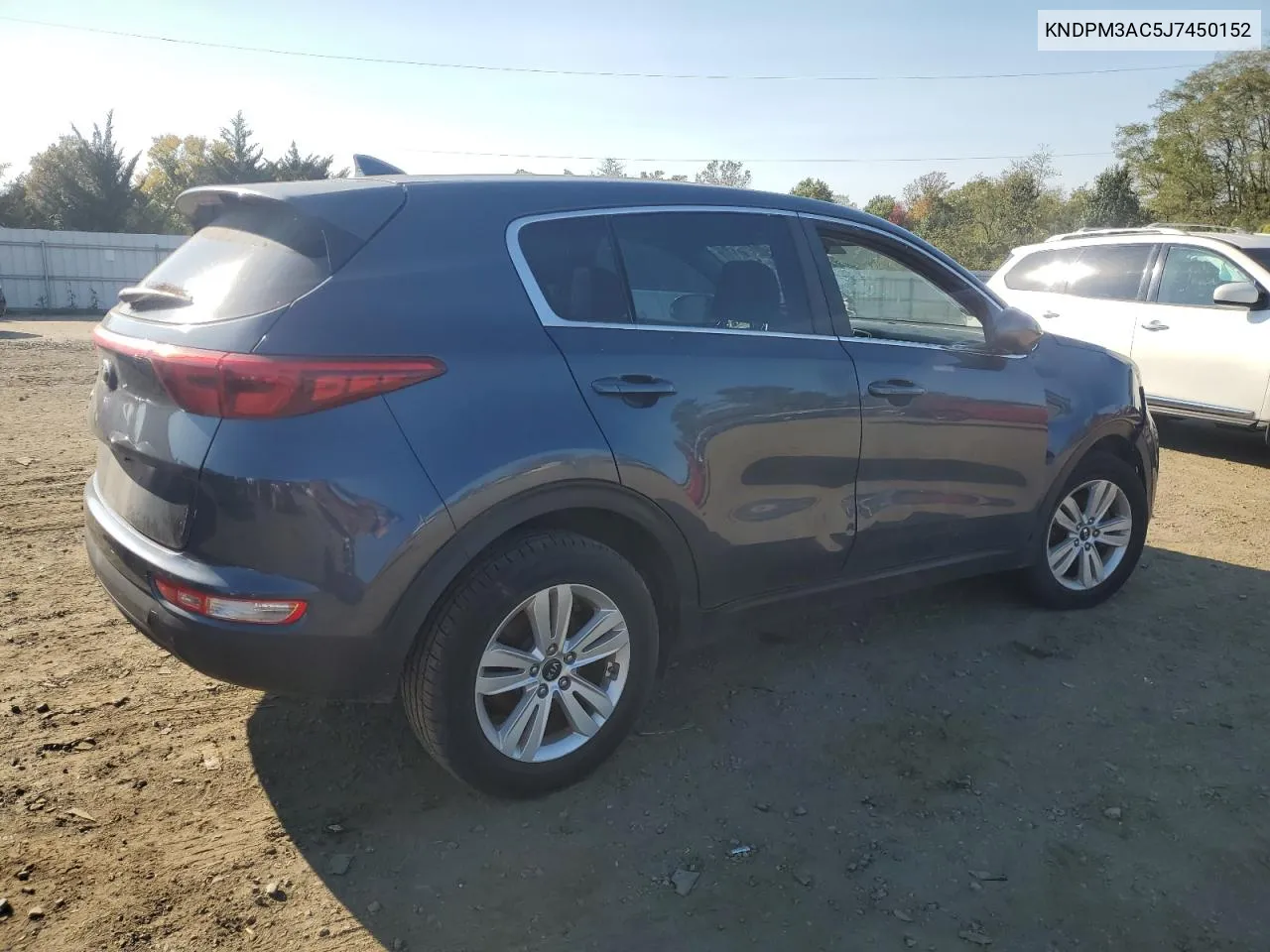 2018 Kia Sportage Lx VIN: KNDPM3AC5J7450152 Lot: 75949744