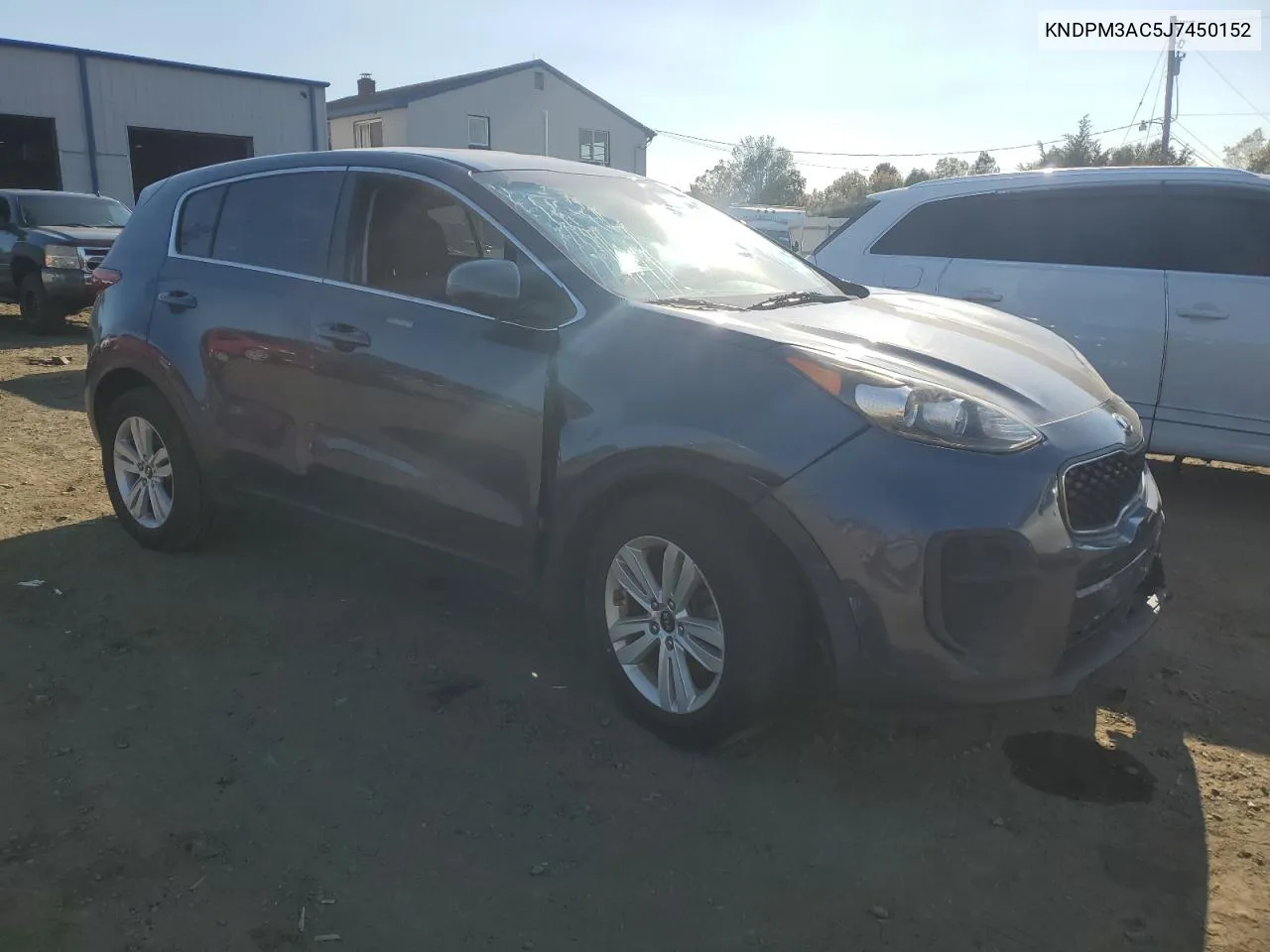 2018 Kia Sportage Lx VIN: KNDPM3AC5J7450152 Lot: 75949744