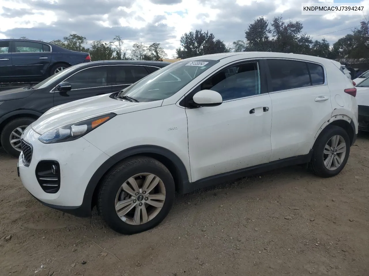 2018 Kia Sportage Lx VIN: KNDPMCAC9J7394247 Lot: 76133854